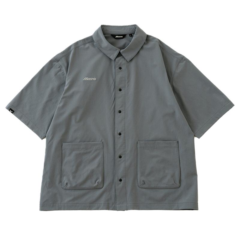 MIZUNO短袖襯衫（男）